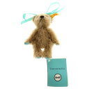 TIFFANY & Co.(ティファニー) ×Steiff Teddybear ×シュタイフ オーナメント モヘア ミニ テディベア ブラウン レディース 683725【新古品/中古】【程度S】【カラーブラウン】【取扱店舗BRING渋谷ANNEX店】