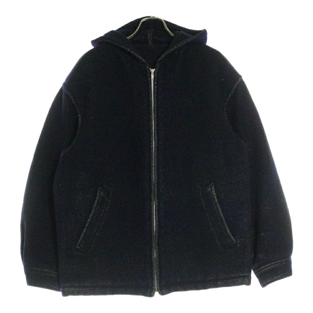 COMME des GARCONS HOMME(コムデギャルソンオム) サイズ:M 80s デカオム フーデッドジャケット ジップアップ チェック【中古】【程度B】【カラーマルチカラー】【取扱店舗AWESOME原宿店】