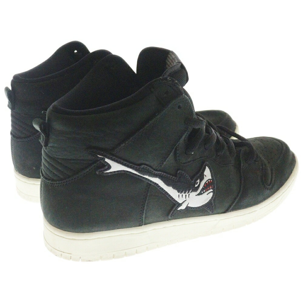 NIKE SB(ナイキエスビー) サイズ:28.0cm ×OSKI Shark Dunk High Pro オスキ シャーク ダンク プロ ハイカットスニーカー ブラック US10/28cm CI2692-001【中古】【程度B】【カラーブラック】【オンライン限定商品】