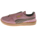 PUMA(プーマ) サイズ:27.0cm SUPER TEAM CURRENCY スーパーチーム スウェードレザー ローカットスニーカー ピンク US9/27cm 394530-01【新古品/中古】【程度S】【カラーピンク】【オンライン限定商品】