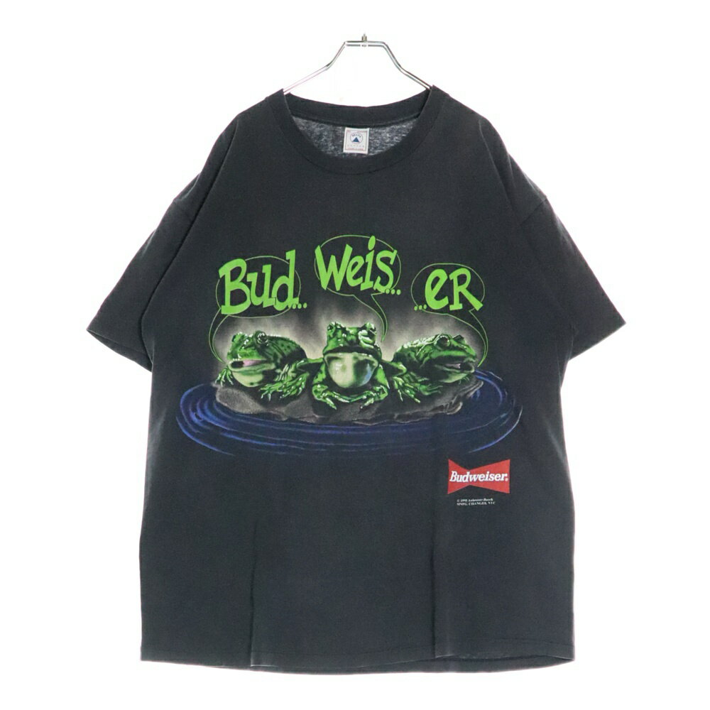 新品未使用　ヴィンテージ　バドワイザー　ノースリーブ　Tシャツ　L  日本製 楽天市場】バドワイザー（カラーブラック）（Tシャツ