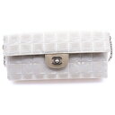 CHANEL(シャネル) ニュートラベルライン チェーンショルダーバッグ ミニバッグ ショルダーポシェット ベージュ シルバー金具【中古】【程度B】【カラーベージュ】【取扱店舗新宿】
