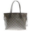 LOUIS VUITTON(ルイヴィトン) サイズ:PM ダミエ ネヴァーフルPM コーティングキャンバス ハンドバッグ ブラウン レディース N51109【中古】【程度B】【カラーブラウン】【オンライン限定商品】