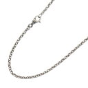 CHROME HEARTS(クロムハーツ) NE CHAIN 20 NEチェーンネックレス 20inch シルバー BCA080【中古】【程度B】【カラーシルバー】【取扱店舗WASTE_NOT名古屋店】