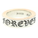 CHROME HEARTS(クロムハーツ) サイズ:10.0号 6mm SPACER FOREVER 6mmスペーサーリング フォーエバーシルバー BCA337【中古】【程度A】【カラーシルバー】【取扱店舗OneStyle名古屋パルコ店】