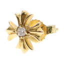CHROME HEARTS(クロムハーツ) 22K No2 CH PLS 1DIA CHプラス スタッドピアス 1ダイヤ ゴールド BCA021【中古】【程度B】【カラーゴールド】【取扱店舗渋谷】