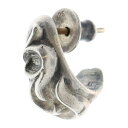 CHROME HEARTS(クロムハーツ) CARVED TEARDROP カーブドティアドロップ シルバーピアス【中古】【程度B】【カラーシルバー】【取扱店舗原宿】