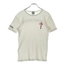 CHROME HEARTS(クロムハーツ) サイズ:M オールド ローリングストーン サーマル スクロールラベルプリント半袖Tシャツ ホワイト【中古】【程度B】【カラーホワイト】【取扱店舗BRING福岡天神店】