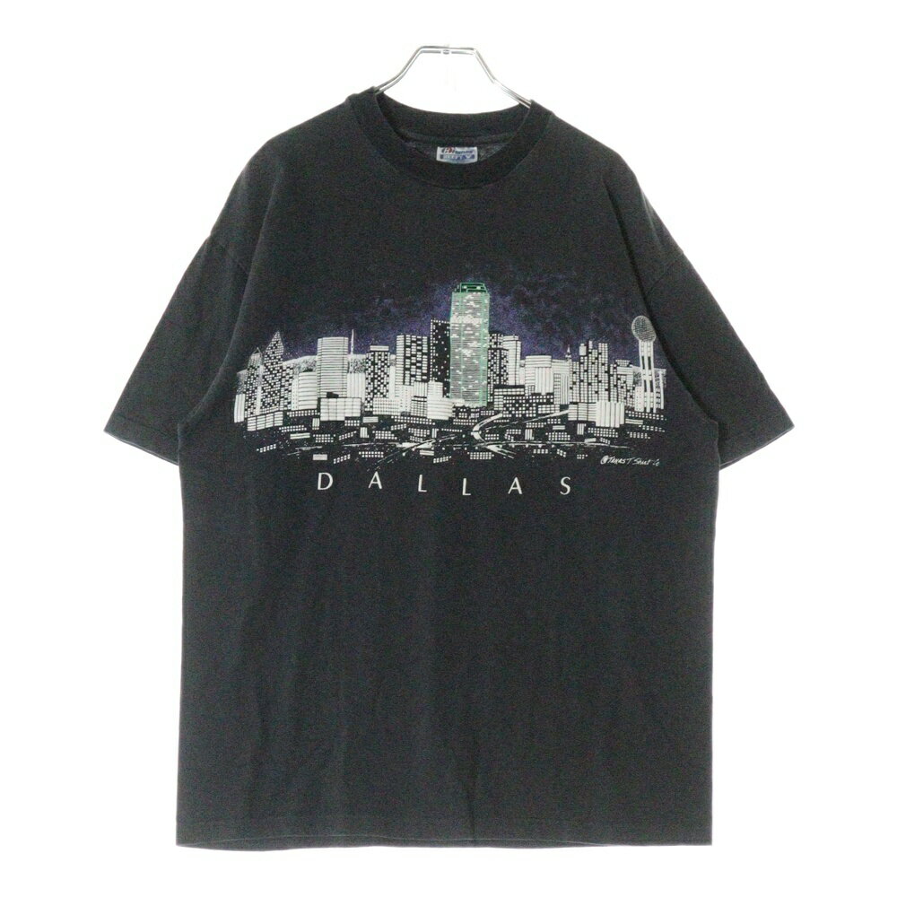 VINTAGE(ヴィンテージ) サイズ:L 90S VINTAGE DALLAS SOUVENIR TEE ヴィンテージ ダラス フロントエン..
