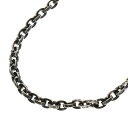 CHROME HEARTS(クロムハーツ) サイズ:20.0inch PAPER CHAIN CROSS 20 ペーパーチェーンクロスネックレス 20inch シルバー【中古】【程度A】【カラーシルバー】【取扱店舗OneStyle新宿店】