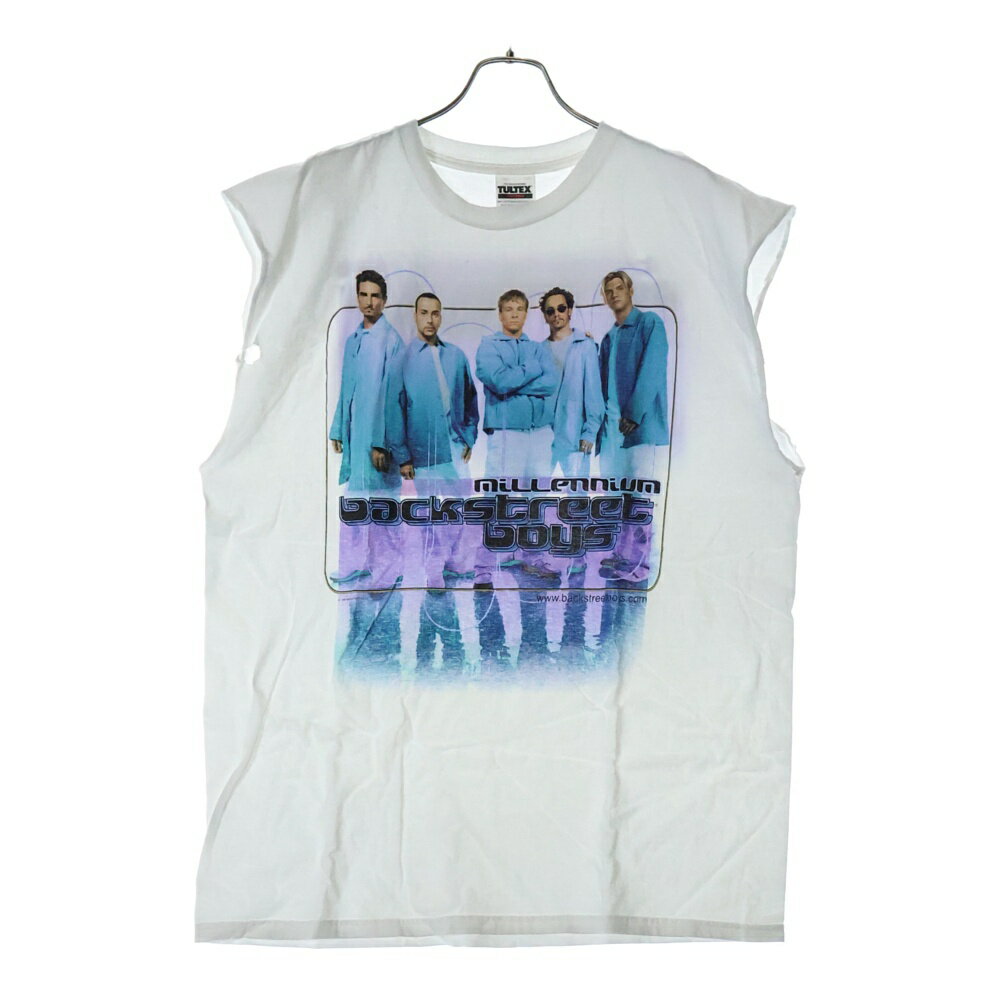 VINTAGE(ヴィンテージ) サイズ:XL 00s BACK STREET BOYS INTO THE MILLENNIUM カットオフ ノースリーブTシャツ...