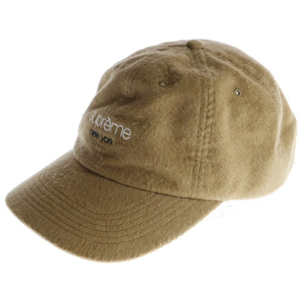 SUPREME(シュプリーム) 23AW Washed Flannel 6-Panel ウォッシュド フランネル 6パネル キャップ 帽子 ブラウン【中古】【程...