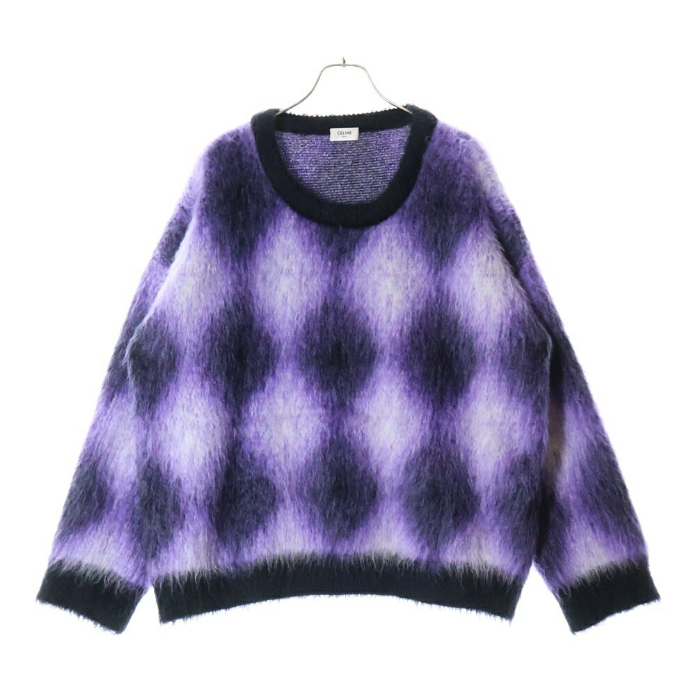 celine 22AW ウール チェック ランバージャック シャツ エディ CELINE (セリーヌ) 22AW Overshirt in Checked Wool チェック