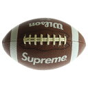 SUPREME(シュプリーム) 10AW ×Wilson Mini Football ウィルソン ロゴプリント ミニ フットボール ラグビーボール ブラウン【中古】【程度A】【カラーブラウン】【オンライン限定商品】