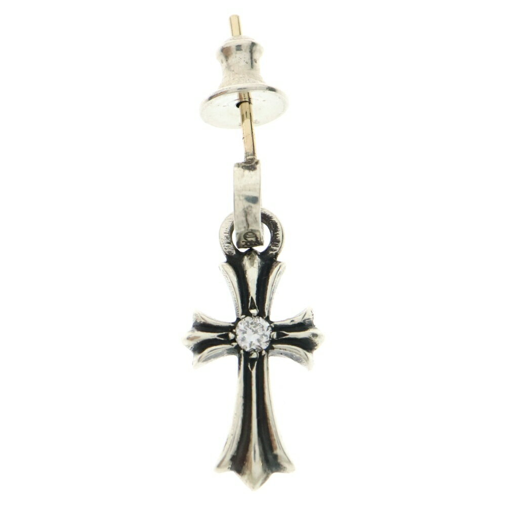 CHROME HEARTS(クロムハーツ) BBY F PPRCHN 1 DIA/ベイビーファットドロップ 1 ダイヤ ピアス シルバー【中古】【程度B】【カラ...