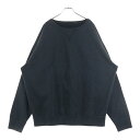 Maison Margiela 1 10(メゾンマルジェラ 1 10) サイズ:L ナンバリングロゴ クルーネックスウェットトレーナー ブラック S50GU0208【中古】【程度A】【カラーブラック】【取扱店舗BRING京都河原町店】