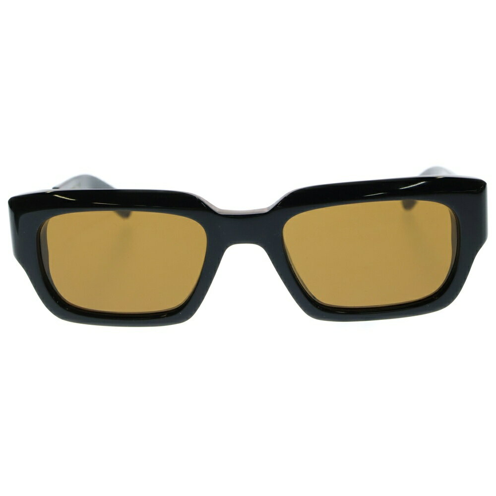 NO BRAND(ノーブランド) サイズ:51□22 MARVERICK S マーヴェリックS デザインフレーム ウェリントンサングラス ブラック【中古】【程度B】【カラーブラック】【取扱店舗BRING心斎橋店】