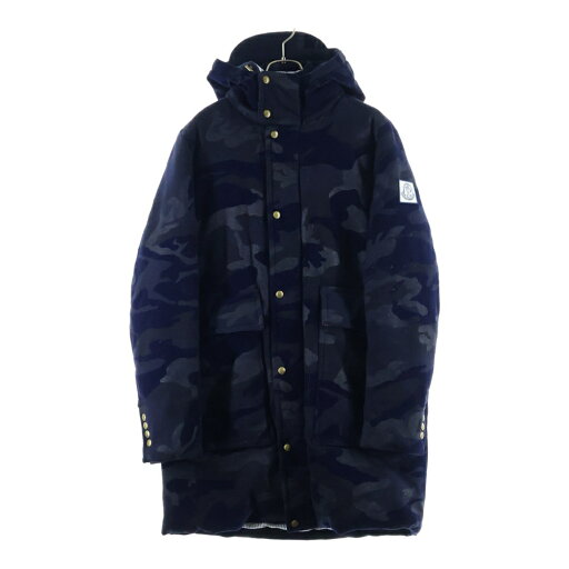 MONCLER GAMME BLEU(モンクレール・ガム・ブルー) サイズ:2 16AW GIACCONE B23914237580 13457 ジャコーネ フーデッドロングカモフラダウンコート ジャケット ブラック【中古】【程度A】【カラーブラック】【取扱店舗BRING心斎橋店】 MONCLER GAMME BLEU(モンクレール・ガム・ブルー) サイズ:2 16AW GIACCONE B23914237580 13457 ジャコーネ フーデッドロングカモフラダウンコート ジャケット ブラック【中古】【程度A】【カラーブラック】【取扱店舗BRING心斎橋店】