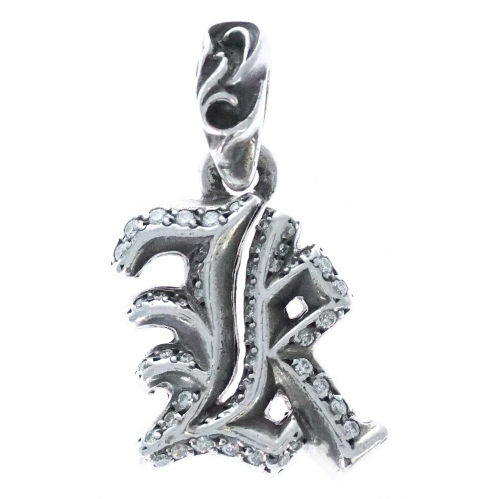 CHROME HEARTS(クロムハーツ) ALPHABET CHARM K P/DIA アルファベットチャーム イニシャル PAVEダイヤ..