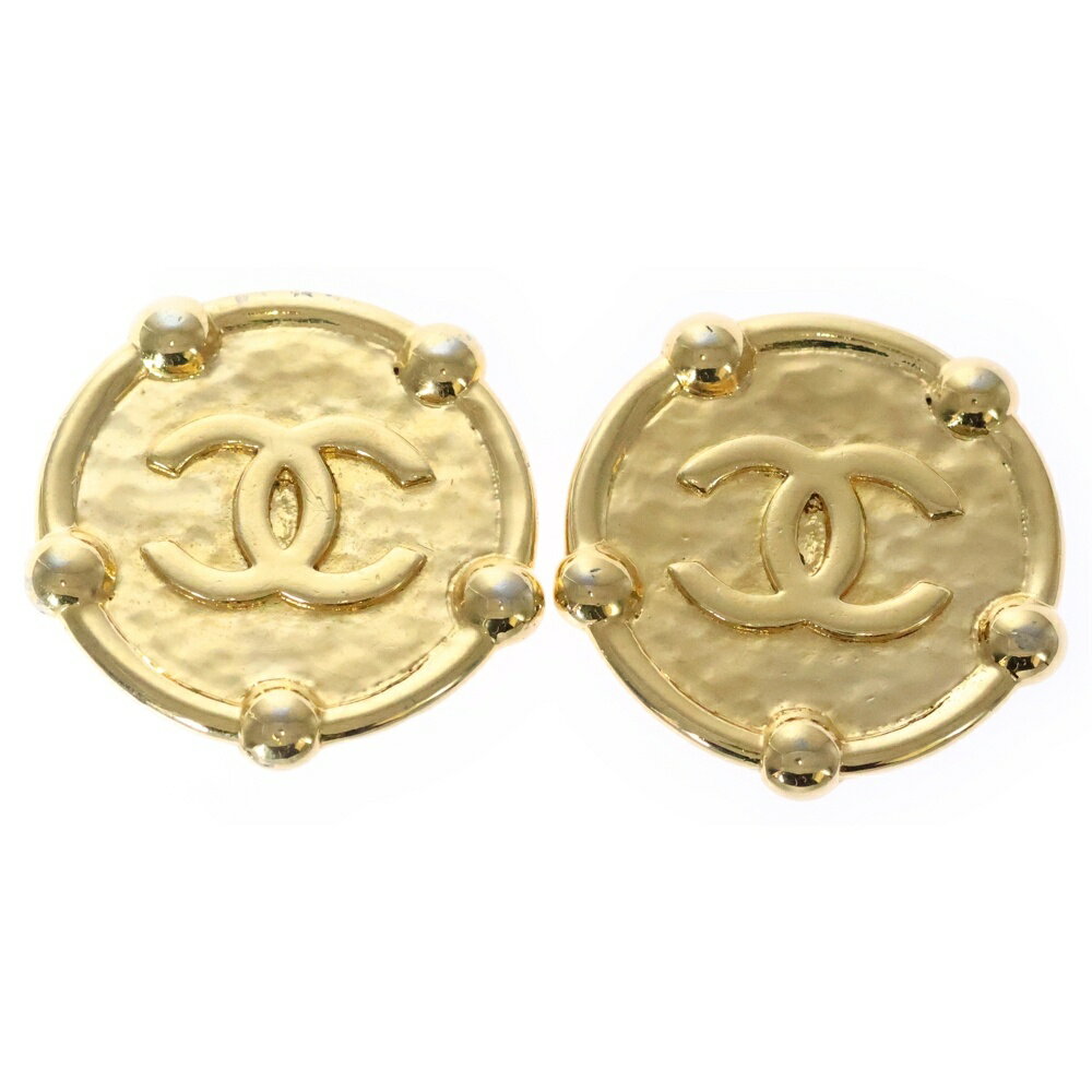 CHANEL(シャネル) サイズ:- ココマーク イヤリング イヤーアクセサリー ゴールド GP 26【中古】【程度B..