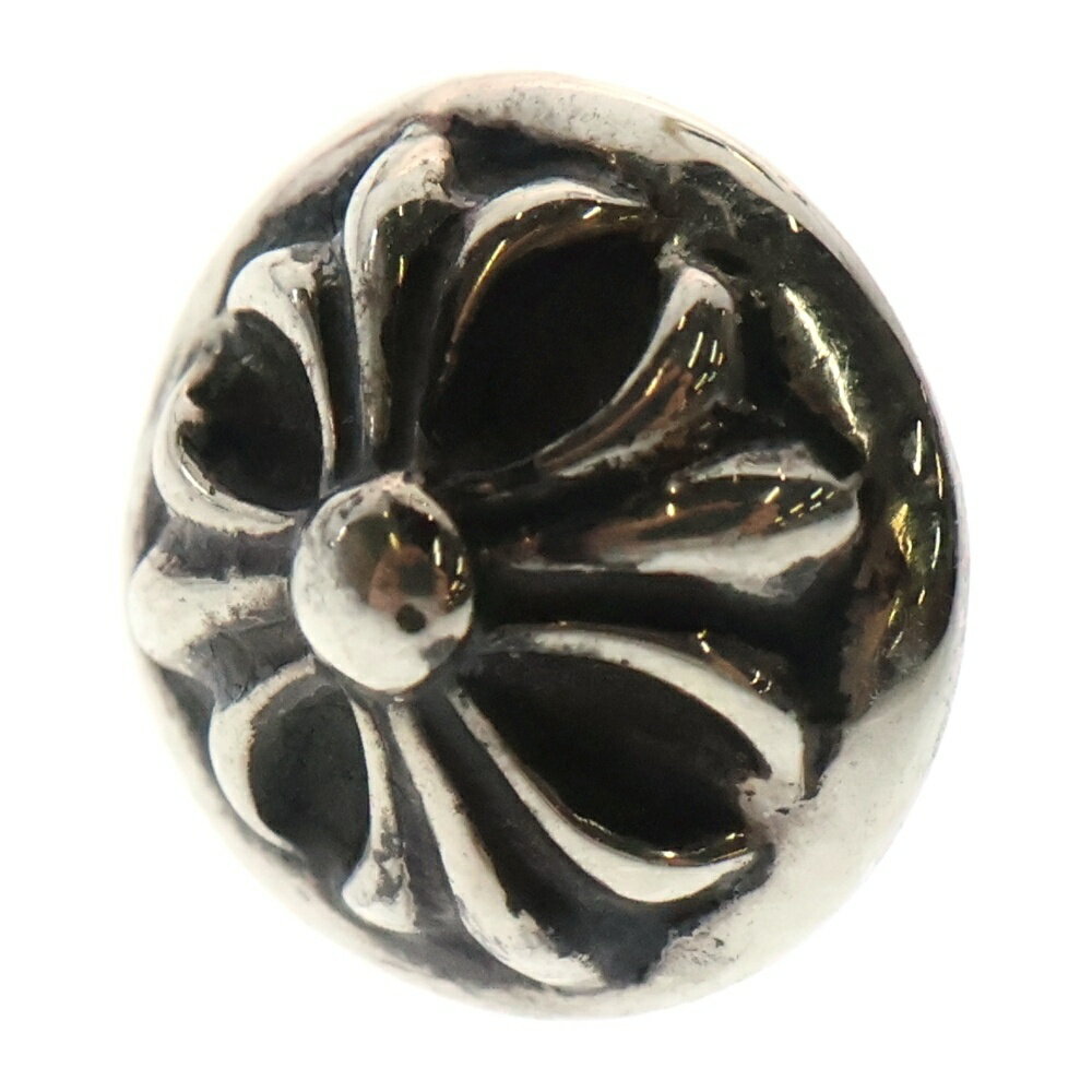 CHROME HEARTS(クロムハーツ) STUD CRSBLL クロスボールスタッドピアス シルバー BCA110【中古】【程度..
