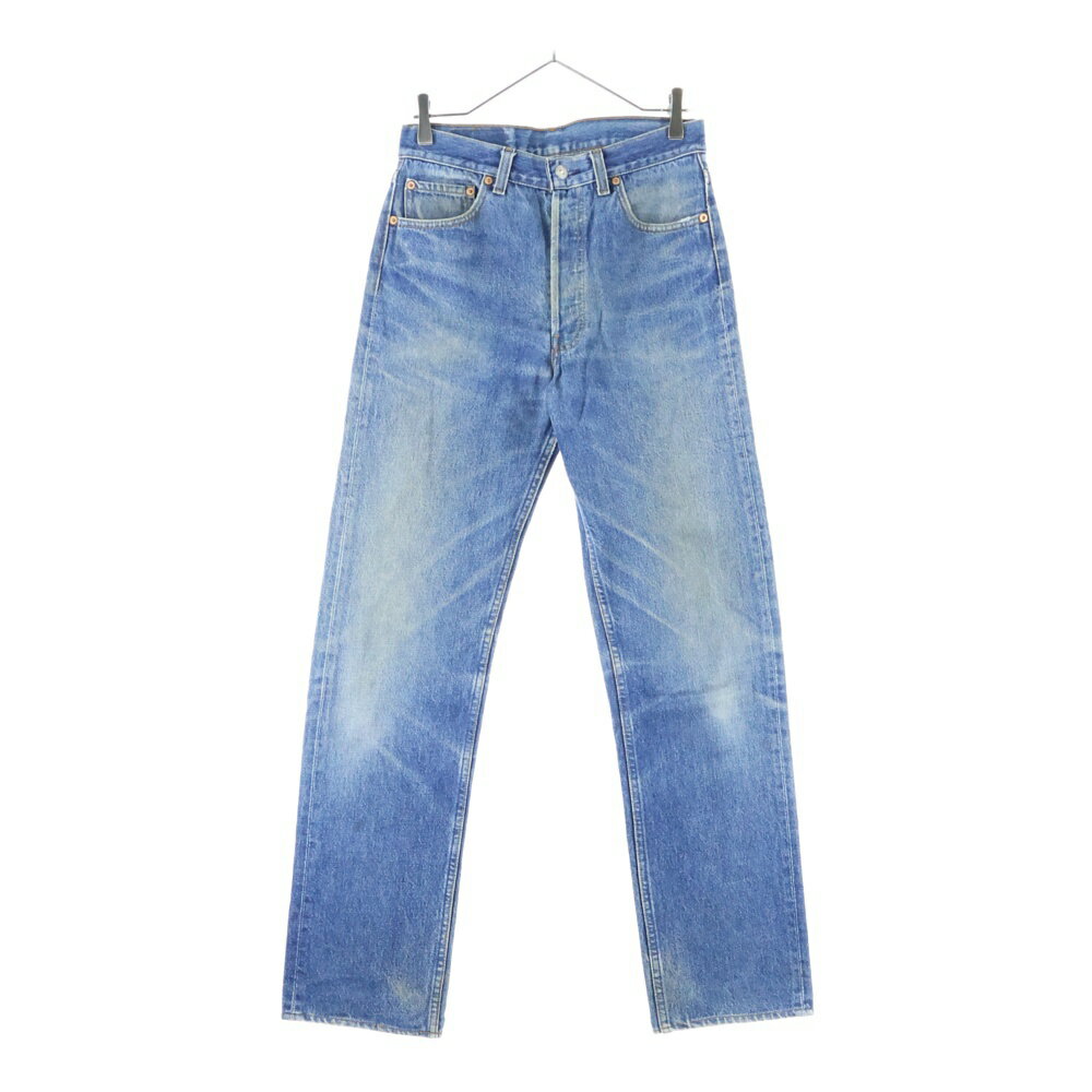 Levi's(リーバイス) サイズ:31 90s VINTAGE 501 USA製 ストレートデニムパンツ インディゴ【中古】【程度B】【カラーブルー】【オンライン限定商品】