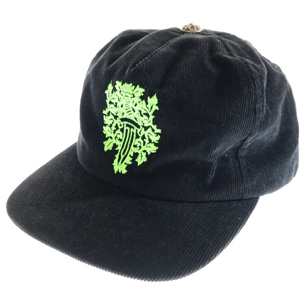 CHROME HEARTS(クロムハーツ) Vine Dagger Corduroy Baseball Cap ヴァインダガー刺繍 コーデュロイ ベースボースキ...