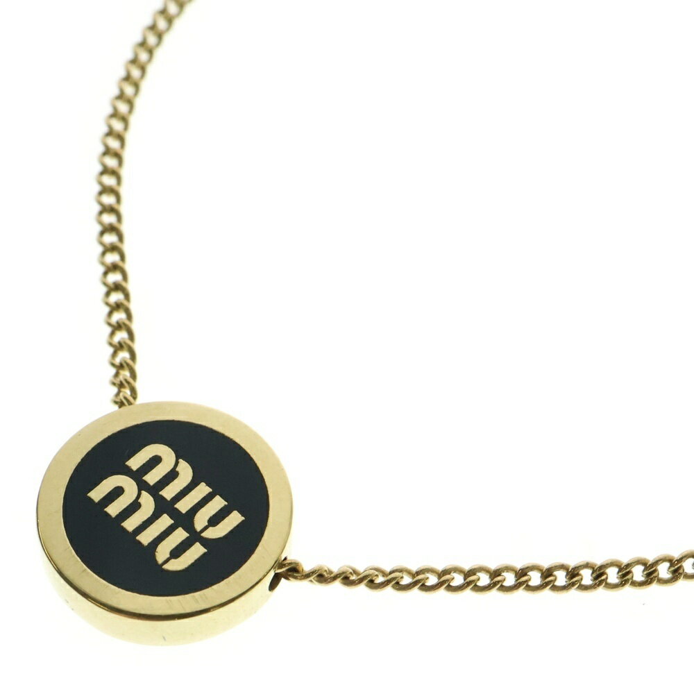 ミュウミュウ Mロゴネックレス パール付き　金色　素敵 楽天市場】【11/1～11/3限定・最大2万円OFFクーポン配布中