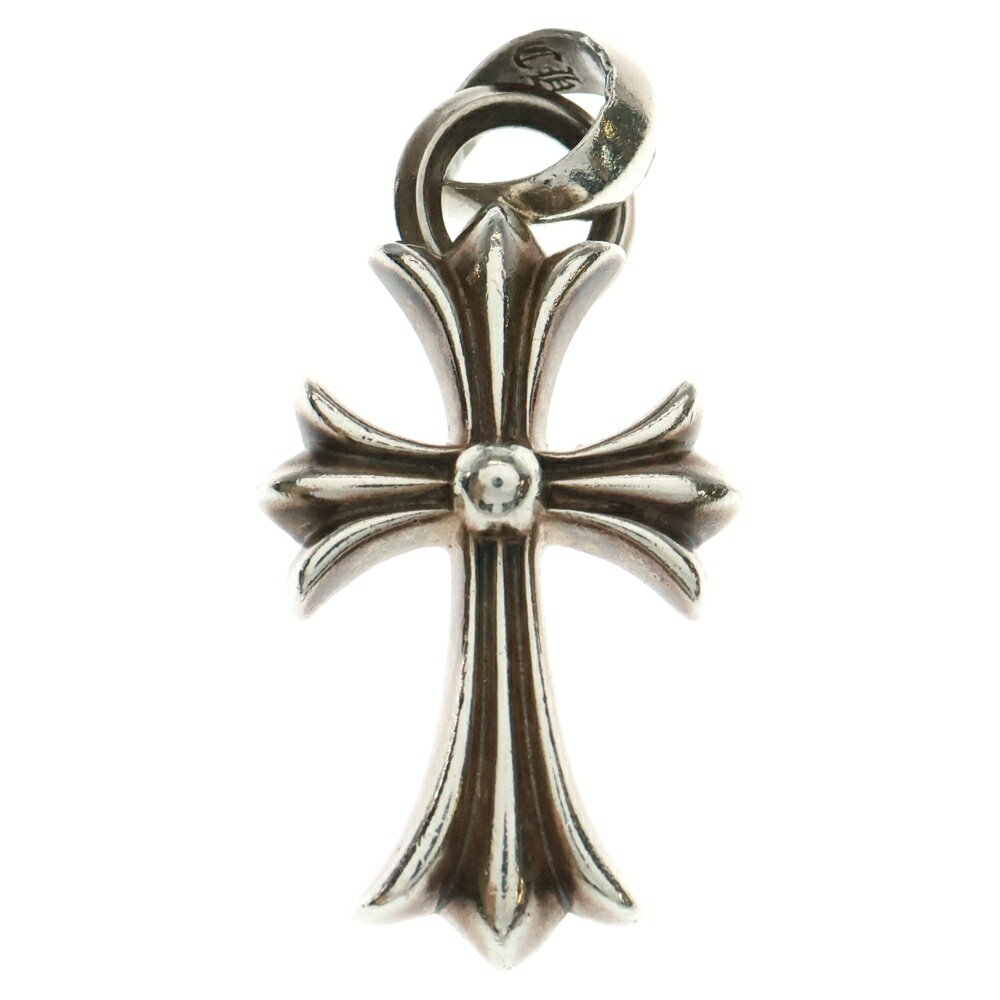 CHROME HEARTS(クロムハーツ) CH CRS SML W/BALE Wベイル スモールCHクロス ペンダントトップ シルバー..