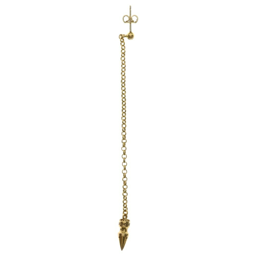 CHROME HEARTS(ϡ) 22K CHAIN SPIKE DROP ɥåץѥԥ ɡšۡAۡڥ顼...
