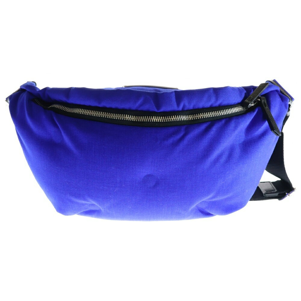 Maison Margiela 0(メゾンマルジェラ) サイズ:- GLAM SLAM グラムスラム ナイロンボディバッグ ウエストバッグ ブルー SB2WB0001【中古】【程度A】【カラーブルー】【オンライン限定商品】