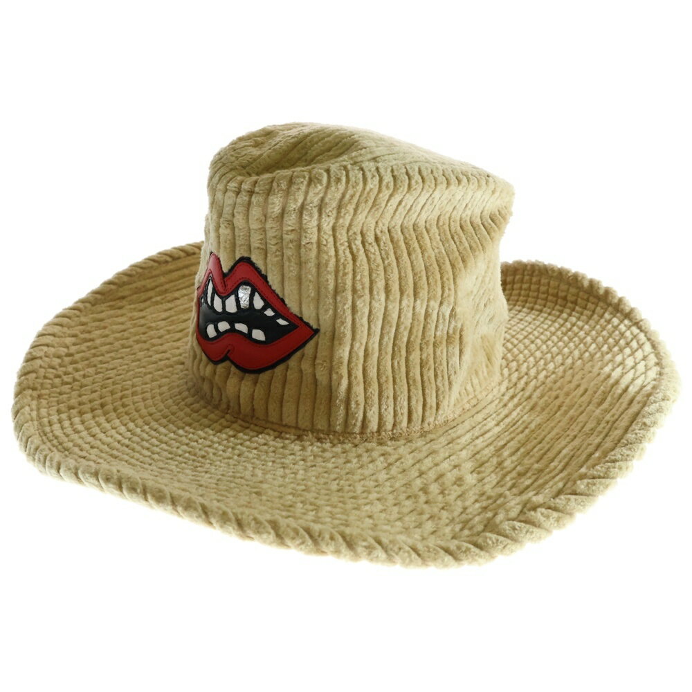 CHROME HEARTS(クロムハーツ) MATTY BOY チョンパーコーデュロイフェドラハット ベージュ【中古】【程度B】【カラーベージュ】【取扱店舗On...