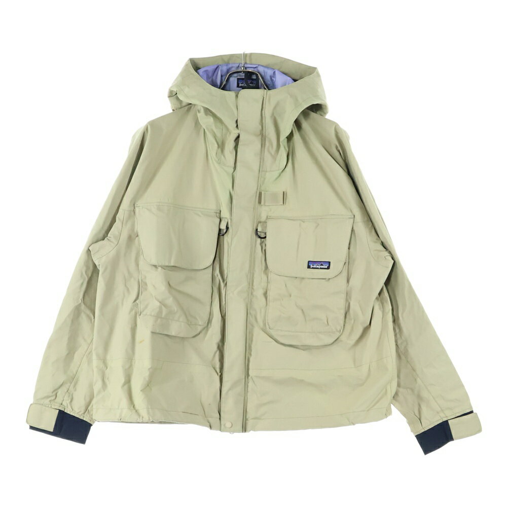 PATAGONIA(パタゴニア) サイズ:M 90s VINTAGE OLD SST NYLON JACKET ナイロン マウンテンパーカー ベージュ【中古】【程度C】【カラーベージュ】【取扱店舗AWESOME原宿店】