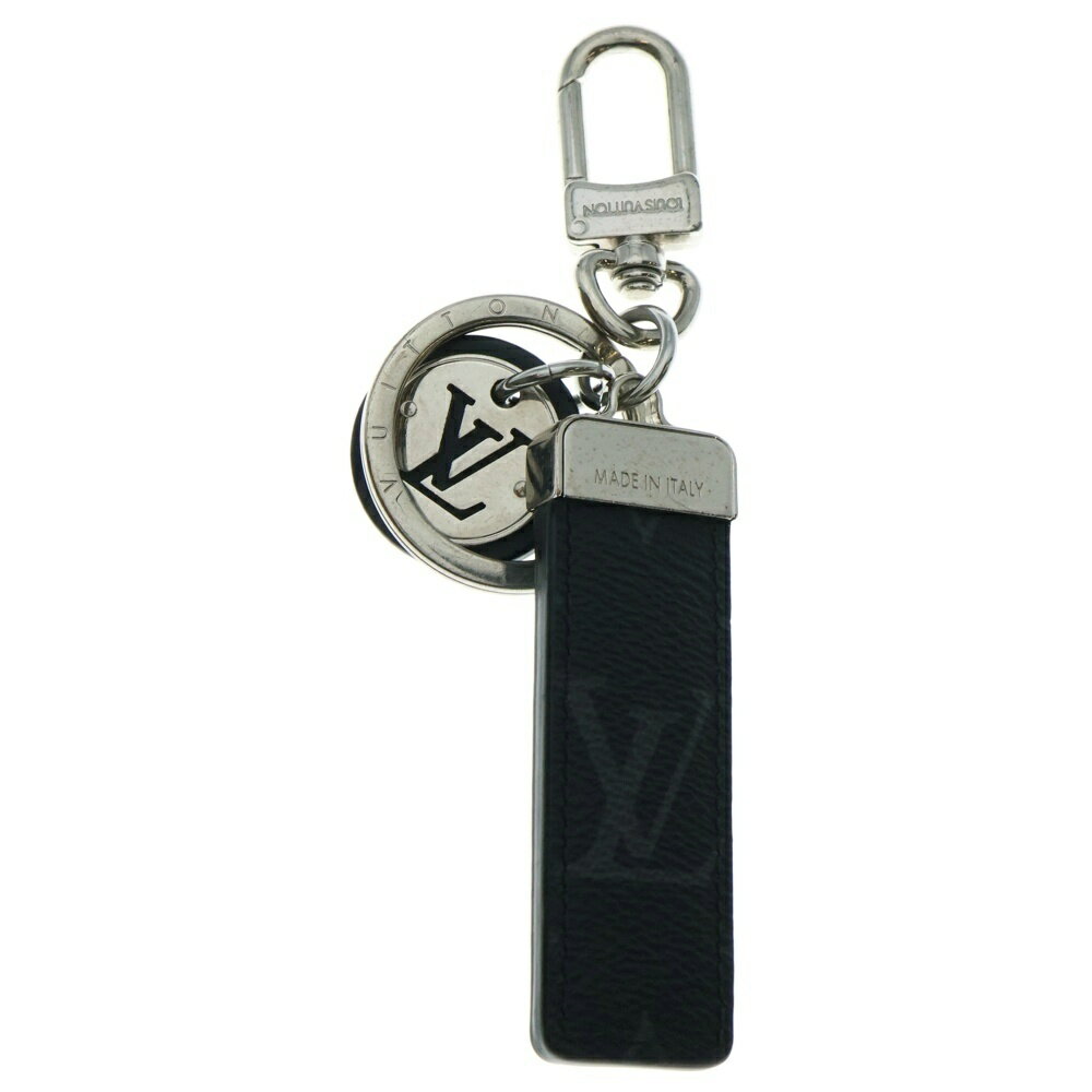 LOUIS VUITTON(ルイヴィトン) サイズ:- キーホルダー・ネオ LV クラブ モノグラム・エクリプス キーホルダー バッグチャーム キーリング ブラック シルバー金具 PVC M01527【中古】【程度B】【カラーブラック】【取扱店舗BRING心斎橋店】