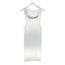 CHROME HEARTS(クロムハーツ) サイズ:M Neck Logo Back Scroll Tank Top Size クロムハーツ ネックロゴ バック...
