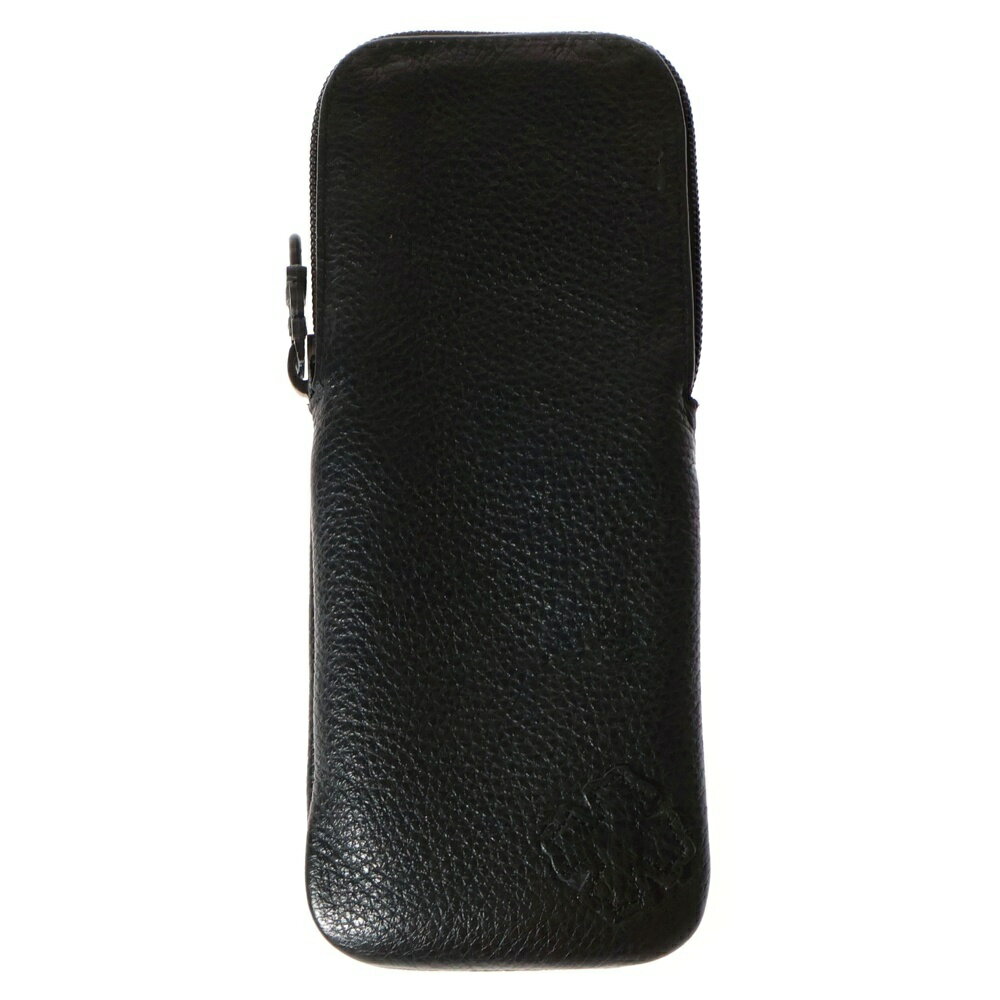 訳あり❗️クロムハーツ　レザー　眼鏡ケース　ポーチ　＊チャーム取れ 訳ありクロムハーツレザー眼鏡ケースポーチ チャーム取れCHROME