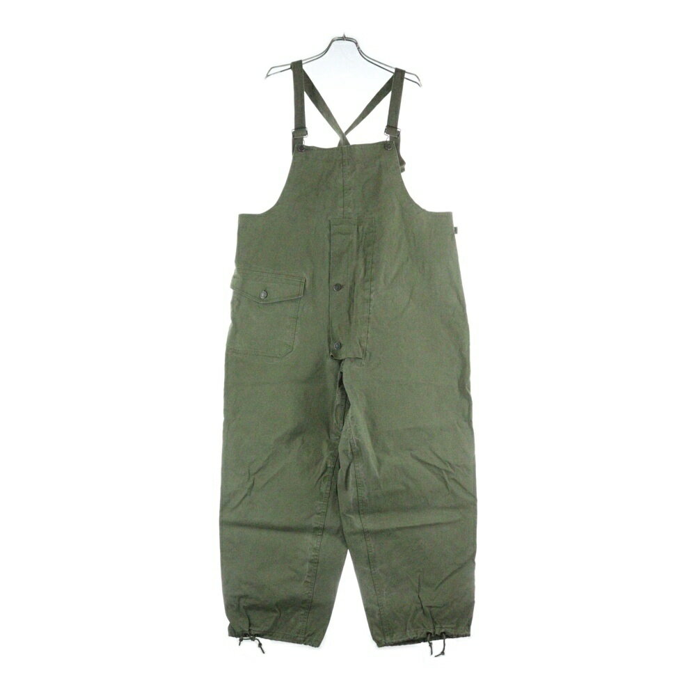 VINTAGE(ヴィンテージ) サイズ:XL 50s USN MILITARY ミリタリー米軍 ウェットウェザーオーバーオールパンツ グリーン【中古】【程度B】【カラーグリーン】【オンライン限定商品】