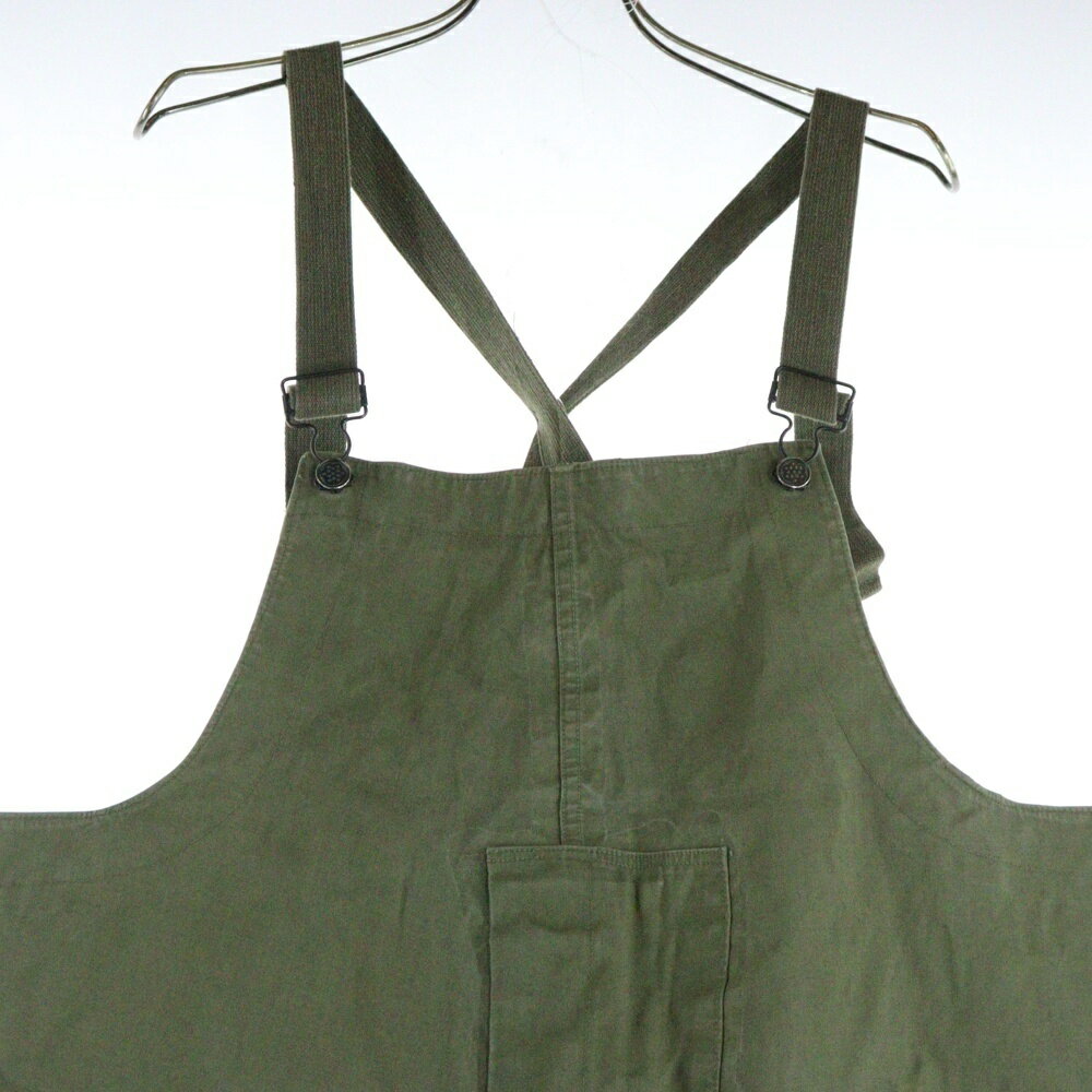 VINTAGE(ヴィンテージ) サイズ:XL 50s USN MILITARY ミリタリー米軍 ウェットウェザーオーバーオールパンツ グリーン【中古】【程度B】【カラーグリーン】【オンライン限定商品】