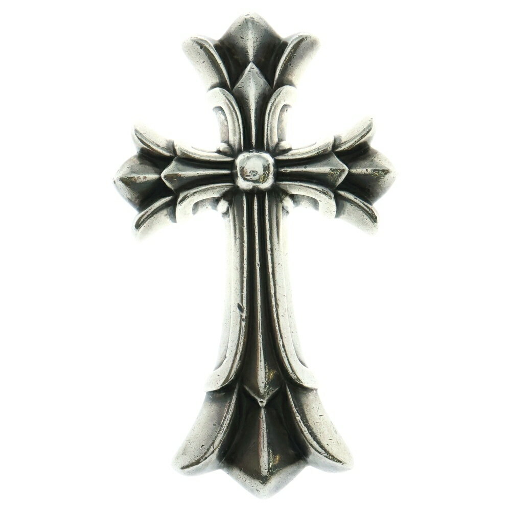 CHROME HEARTS(クロムハーツ) DBL CH CRS LG ラージ ダブルCHクロスペンダントトップ シルバー BCA246【中古】【程度B】【カラーシルバー】【取扱店舗原宿】