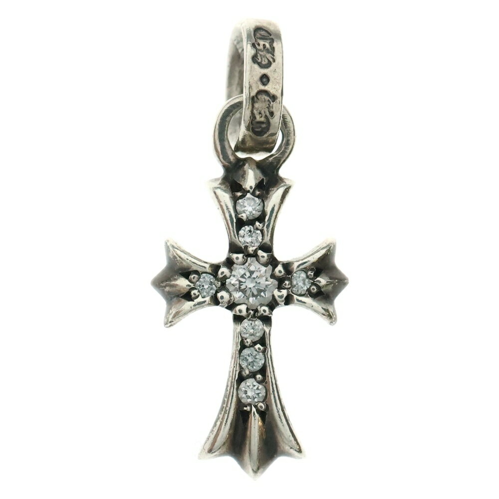 CHROME HEARTS(クロムハーツ) CRS BBYFAT P DMND ベイビーファットクロス PAVEダイヤ ペンダントトップ..