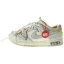 ブランド買取・販売 BRINGで買える「NIKE(ナイキ サイズ:27.0cm ×OFF-WHITE DUNK LOW 1 OF 50 オフホワイトダンクロー ローカットスニーカー US9/27.0cm ホワイト/グレー DM1602-123【中古】【程度B】【カラーホワイト】【取扱店舗渋谷】」の画像です。価格は27,110円になります。