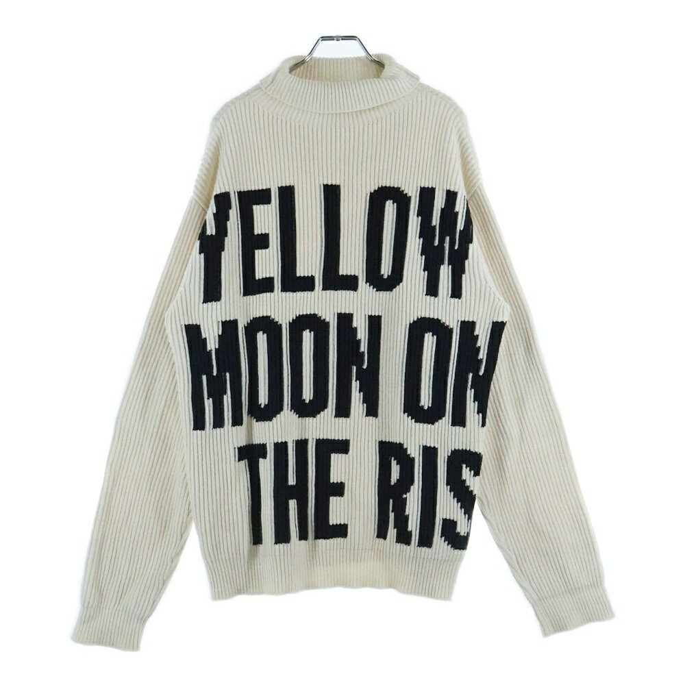 JIL SANDER NAVY(ジルサンダーネイビー) サイズ:46 21SS YELLOW MOON ON THE RISE ニット タートルネッ..