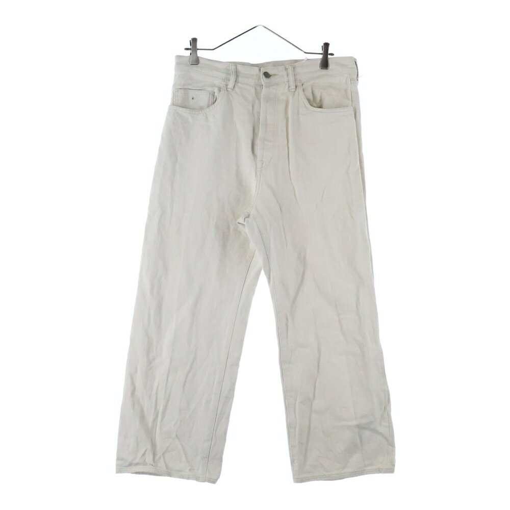 NO BRAND(ノーブランド) サイズ:15 LOOPE ルーペ コットンリネン ボタンフライ ストレートパンツ アイ..