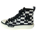 AMIRI(アミリ) サイズ:41 M.A. Court Checkerboard MAコートチェッカーボードスニーカー IT41 ブラック/ホワイト【中古】【...