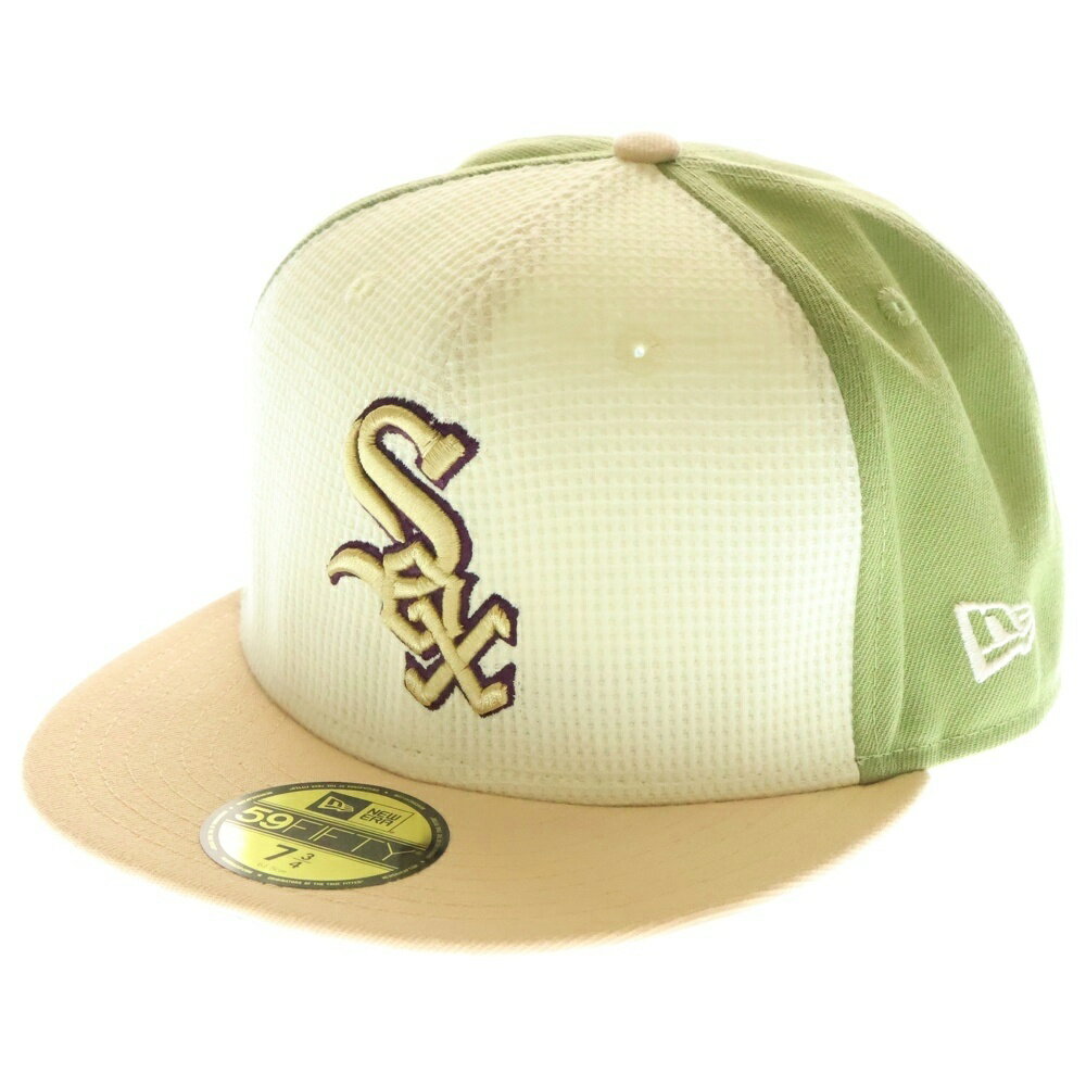 NEW ERA(ニューエラ) サイズ:61.5cm Chicago White Sox 59FIFTY Thermal Front ホワイトソックス サイド刺繍...