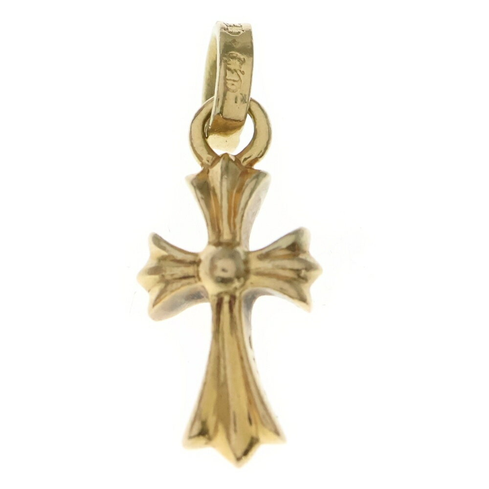CHROME HEARTS(クロムハーツ) 22K CRS BBYFAT ベイビーファットクロス ペンダントトップ ゴールド BCA0..