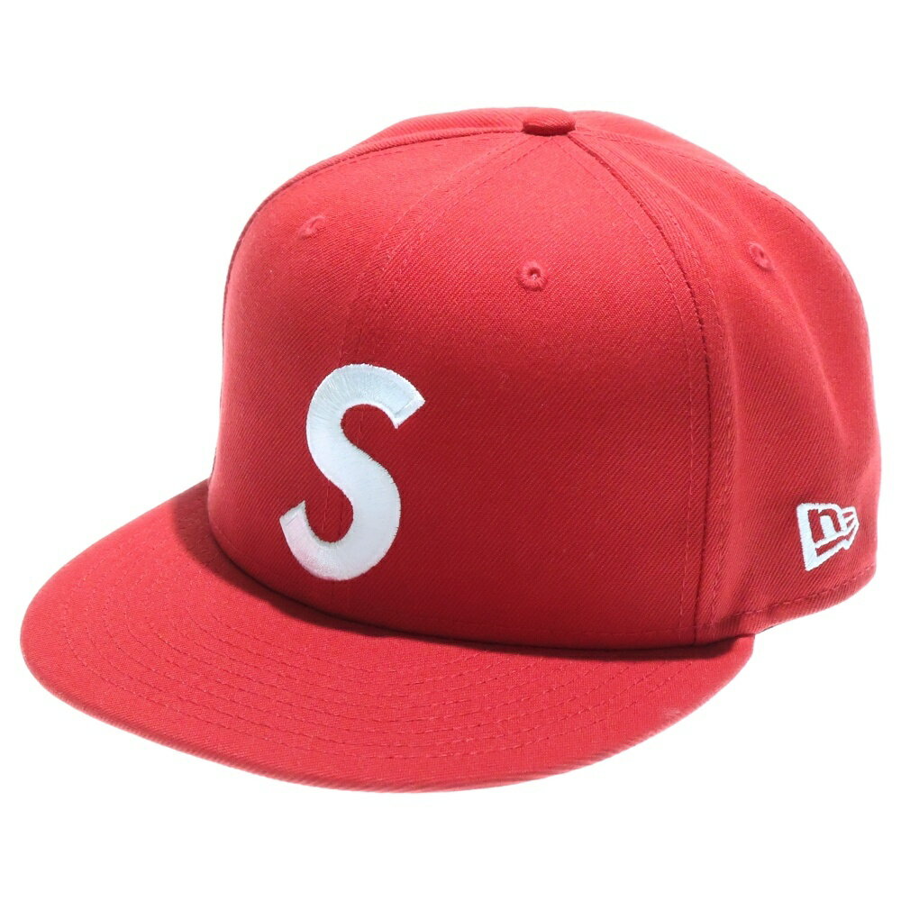 SUPREME(シュプリーム) 24AW Screw Ball S Logo スクリューボール エスロゴ キャップ 帽子 レッド【中古】【程度B】【カラーレッド...