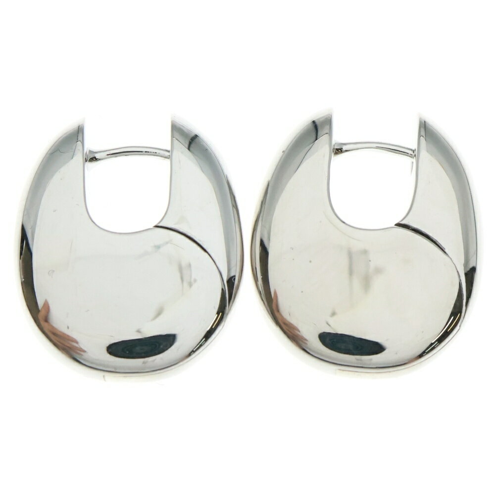 TOMWOOD(トムウッド) Pebble Hoops Medium ぺブル フープ ミディアム シルバー ピアス【新古品/中古】..