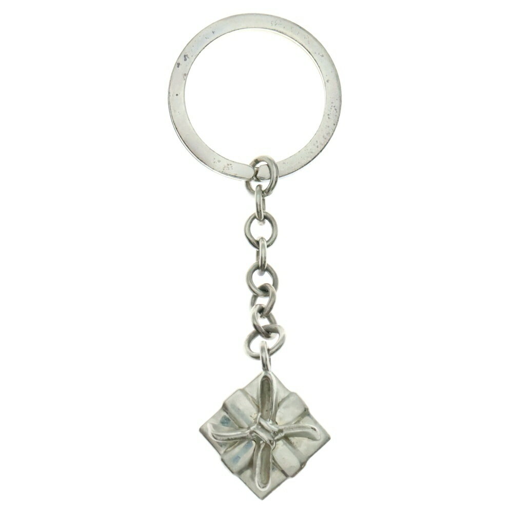 B4978 ティファニー　キーホルダー　キーリング　シルバー925 バイセル公式】ティファニー ダブルシャックル キーリング