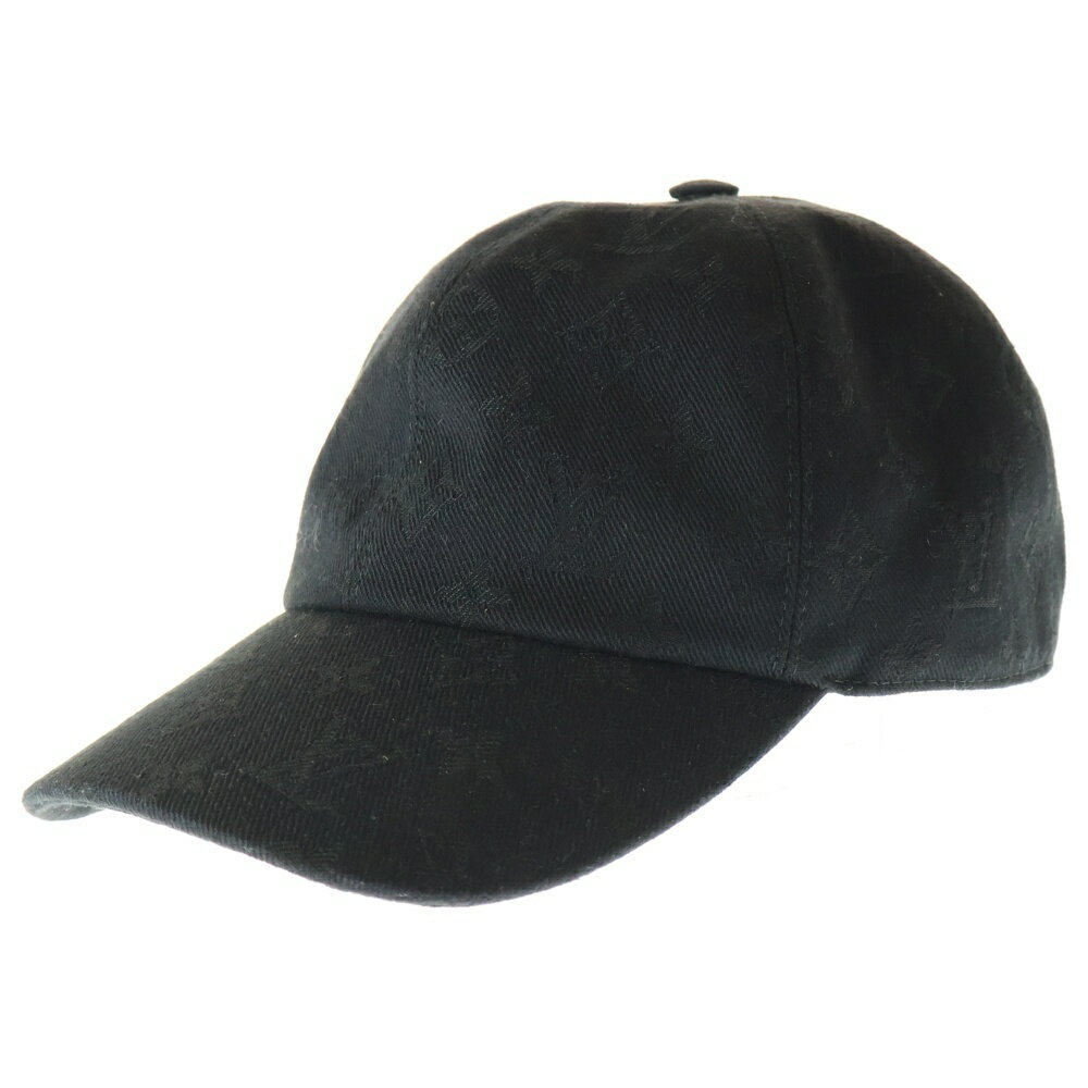 LOUIS VUITTON(ルイヴィトン) モノグラム エッセンシャル ベースボールキャップ 帽子 ブラック M76585【中古】【程度A】【カラーブラック】【...